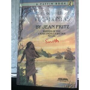 The Double Life of Pocahontas by Jean Fritz: Used Vintage Collectible